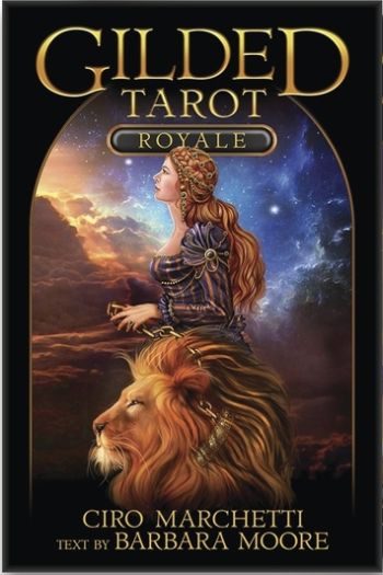 GILDED TAROT ROYALE BOOK & DECK (78  +   . .)