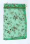 Мешочек для карт Таро из органзы. Зеленый (17*13 см)